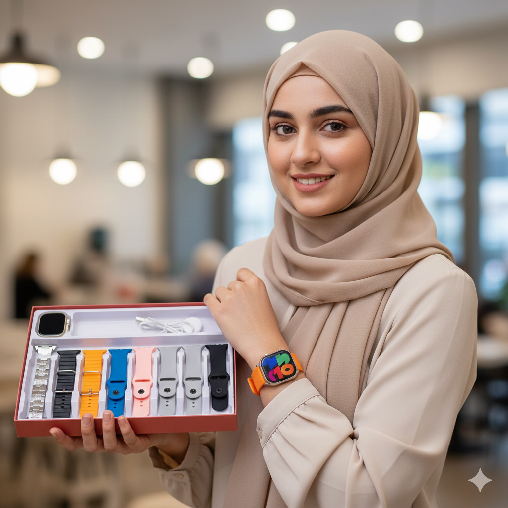 Crown Ultra Smartwatch 2 Combo – 7-in-1 Straps