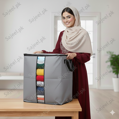 Multipurpose Storage Bag - Grey 120 GSM