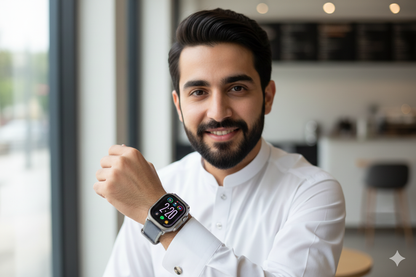 Crown MR 10 + 1 Ultra Smartwatch with AirPods
