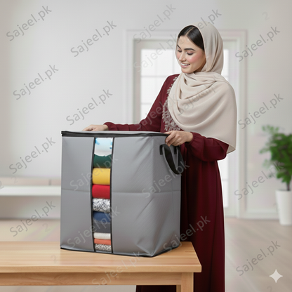 Multipurpose Storage Bag - Grey 120 GSM