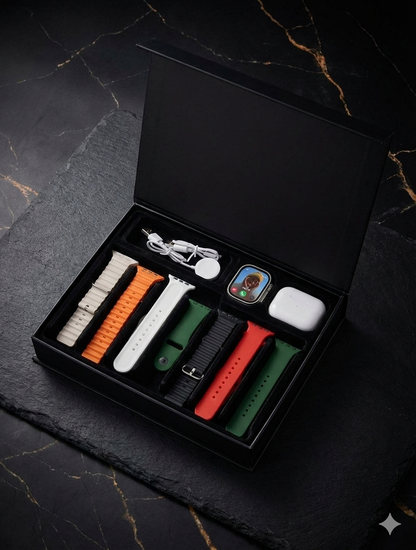 Crown MR 10 + 1 Ultra Smartwatch with AirPods