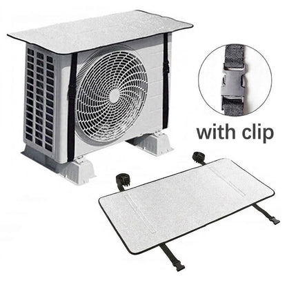 AC Outdoor Unit Protector 35 Inch — Heat Insulation Sunlight Shade Cover for All AC Outdoor Units