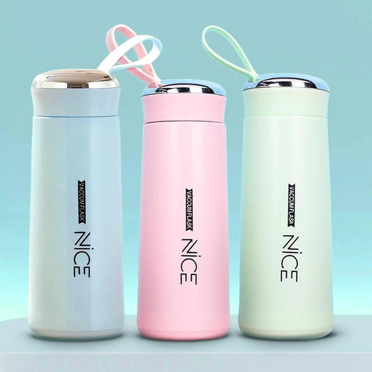 💧 BPA Free Glass Water Bottle 400ml — Stay Hydrated, Stay Healthy!