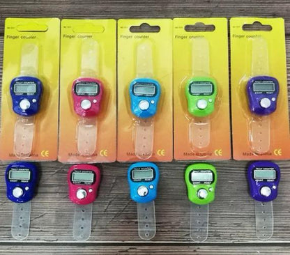 Digital Counter Tasbeeh Finger Ring LED Display — Electronic Zikr Counter One Button Operation for Daily Ibadat | Sajeel.pk